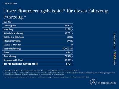 Mercedes-Benz GLC 400 d 4M Coupé AMG+digCock+Burm+Dist+AHK+SHD 