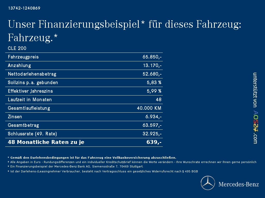 Mercedes-Benz CLE 200 Cabrio +AMG+Navi+Airscarf+AHK+SHZ+PDC 