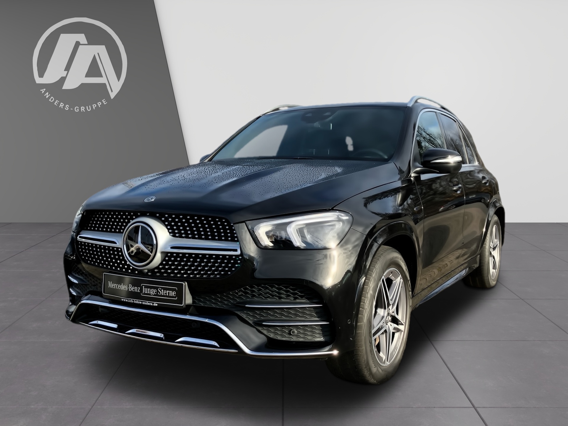 Mercedes-Benz GLE 350 de 4M AMG+MBUX+AHK+AIR+HUD+Distr+360+LED 