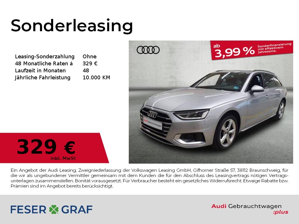 Audi A4 Advanced 35 TFSI S tronic Navi LED RFK GRA PDC pl 