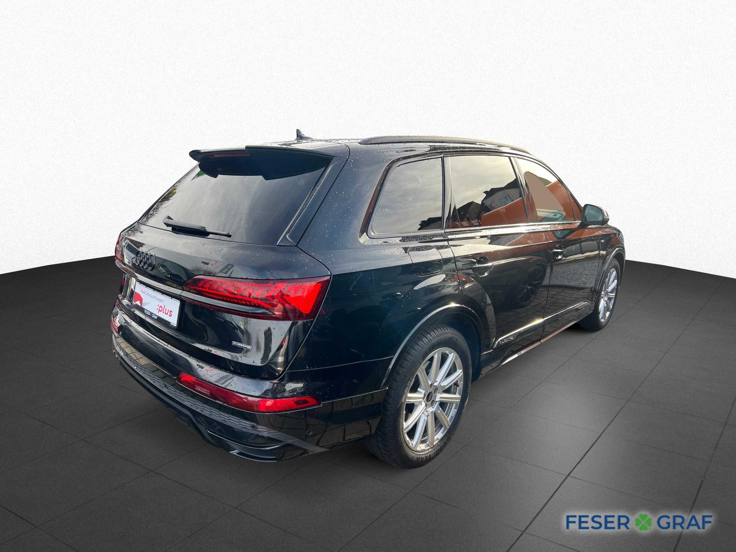 Audi Q7 S line 55 TFSI qu. tip-tro. +HUD+Pano+Luft+AHK+ 