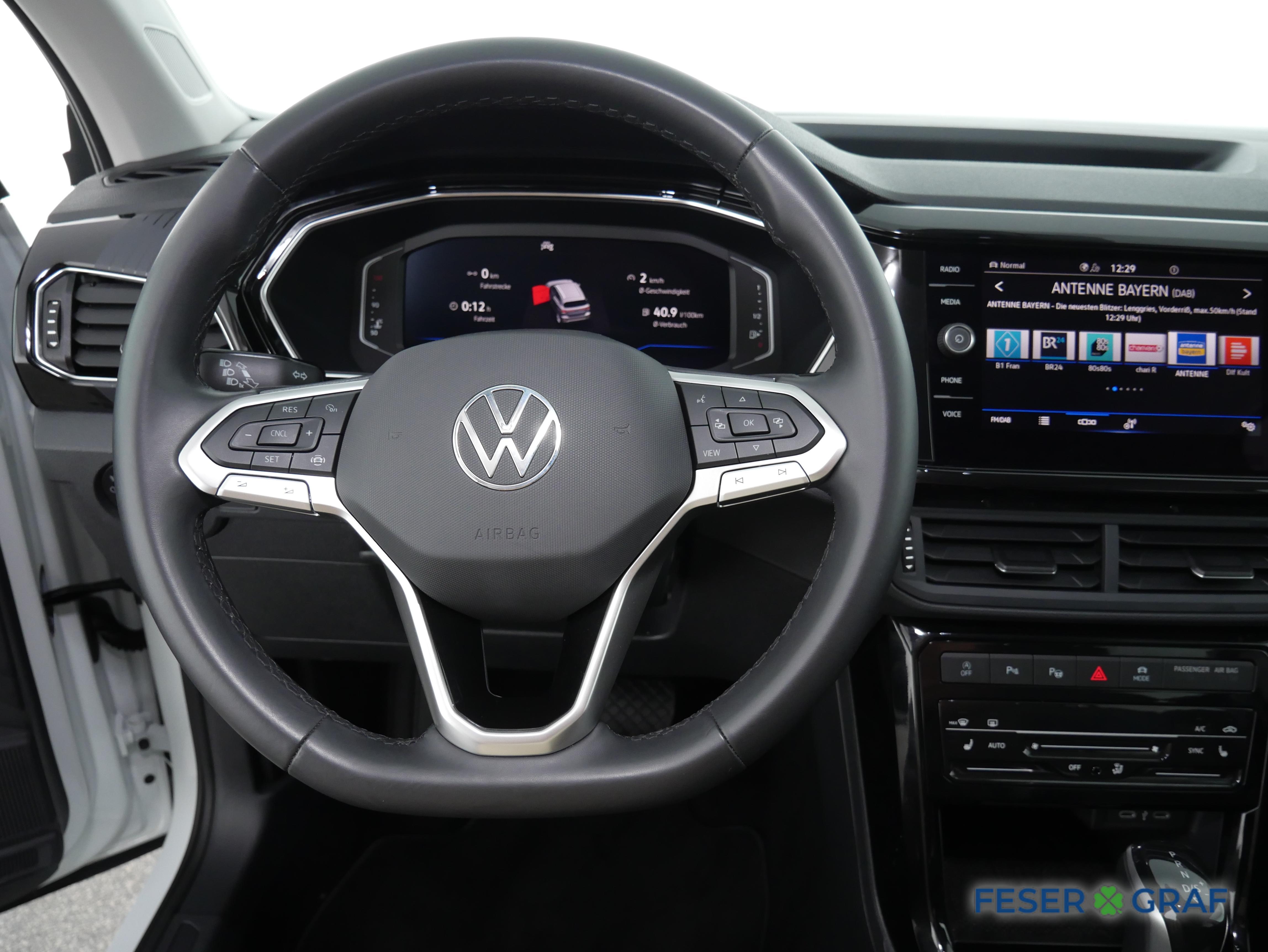 VW T-Cross 1.0TSI Style DSG AHK Kamera LED VirtualCock 