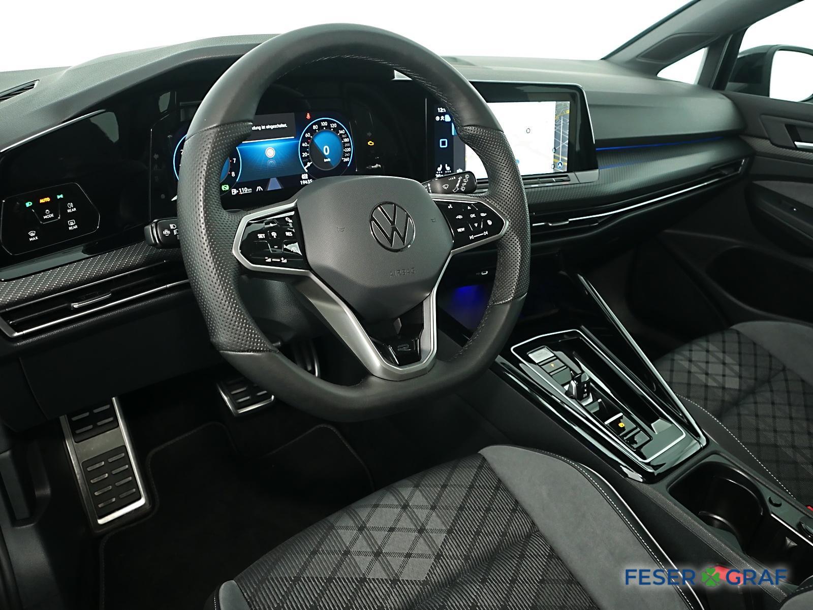 VW Golf R-Line AHK LED R-Kamera ACC SHZ V-Cockpit 