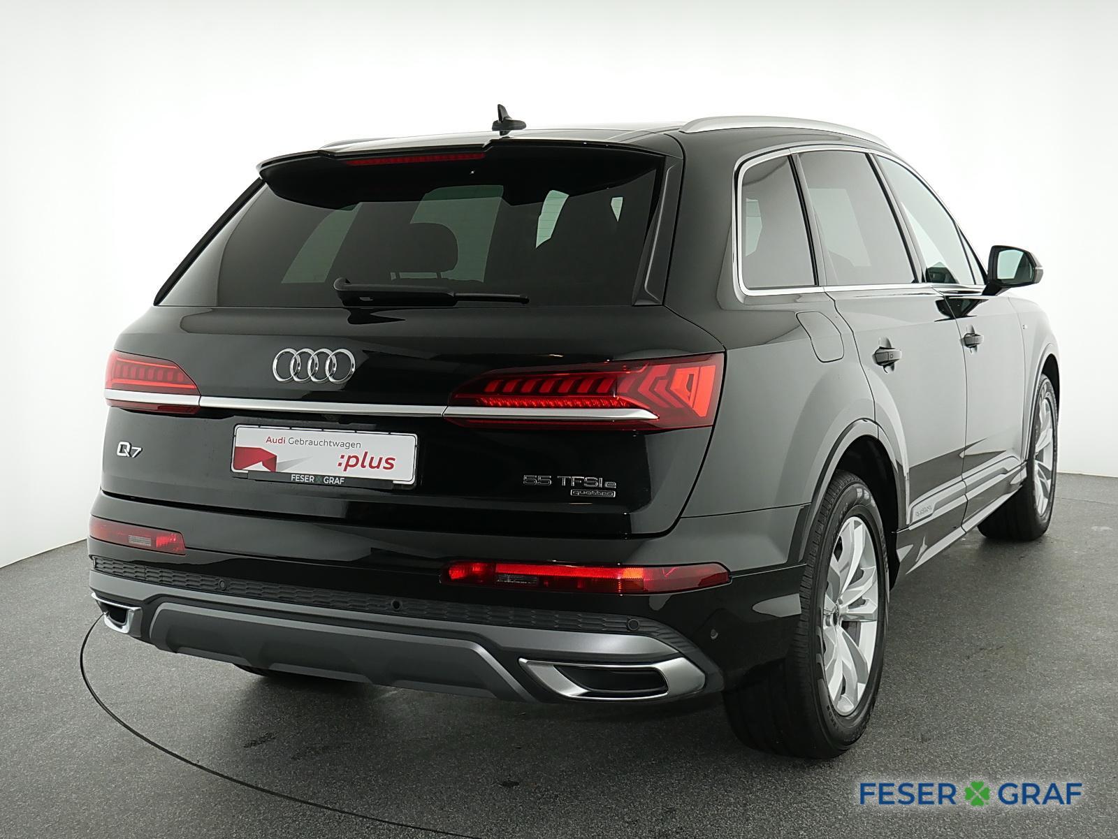 Audi Q7 55 TFSI e S Line Sportsitze+,Pano,HDMatrix,Leder 