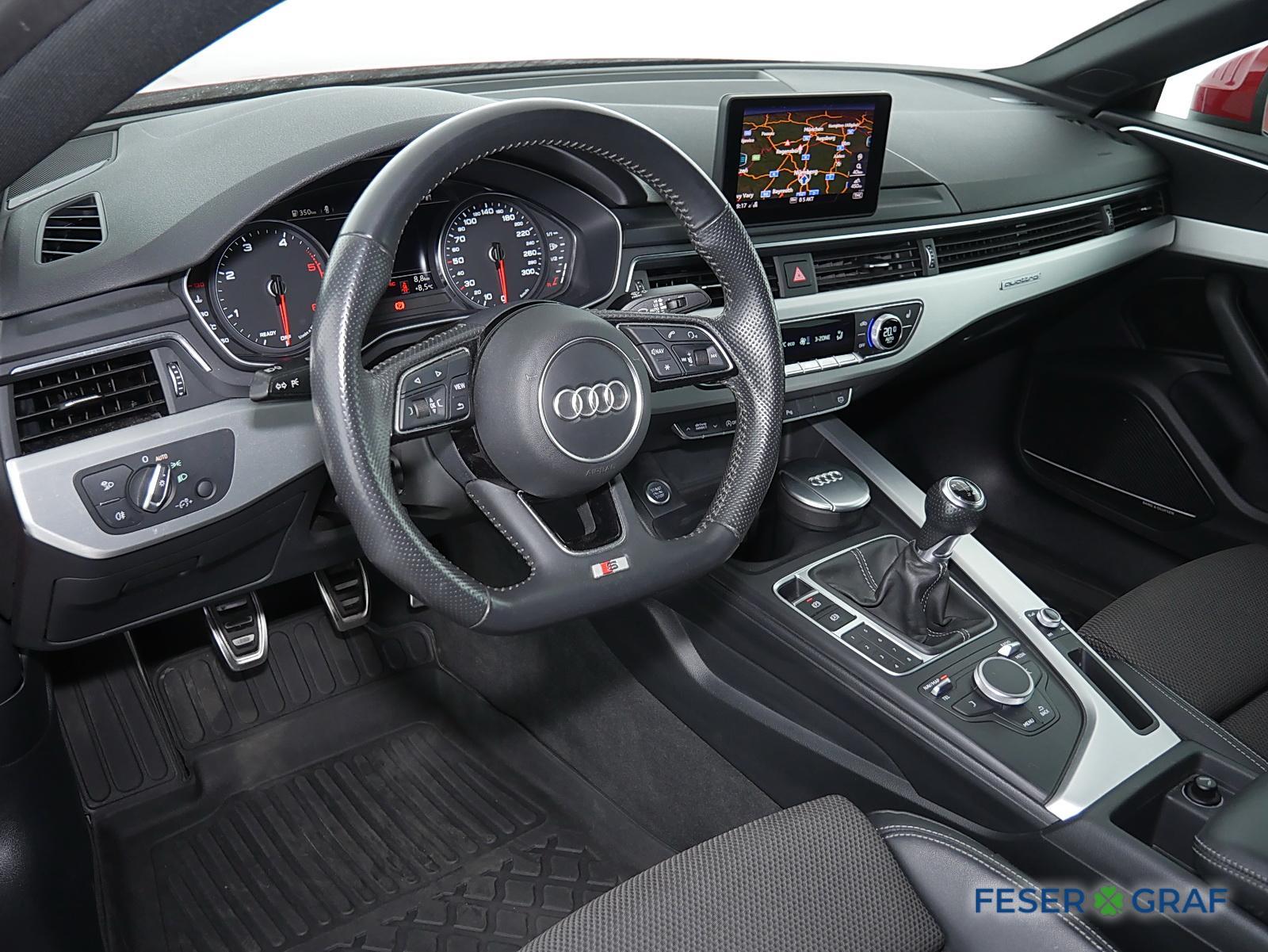 Audi A5 Sportback 2.0 TDI qu S Line Standhzg,Navi,LED,Lede 