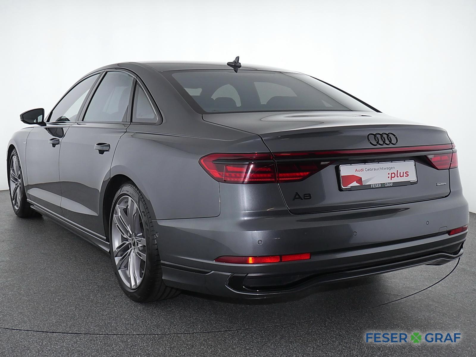 Audi A8 55 TFSI S line Ext/Matrix/Pano/Sitzbel+Mass/ 