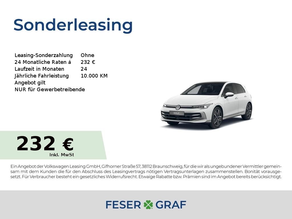 VW Golf Style 1,5 l TSI OPF 110 kW (150 PS) 6-Gang 