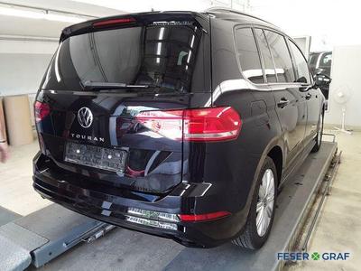 VW Touran BlackStyle 1.5 TSI DSG Navi AHK Kindersitze Kamera 