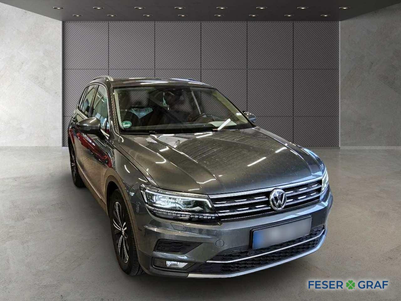 VW Tiguan Highline 4M 2.0 TDI DSG Navi AHK LED 