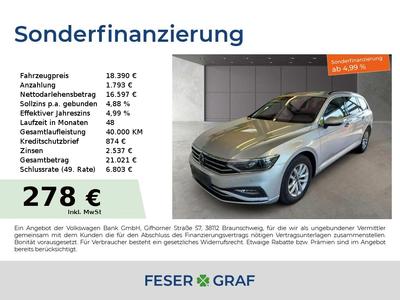 VW Passat Variant Business 2.0 TDI 90 KW DSG AHK LED Kamera 