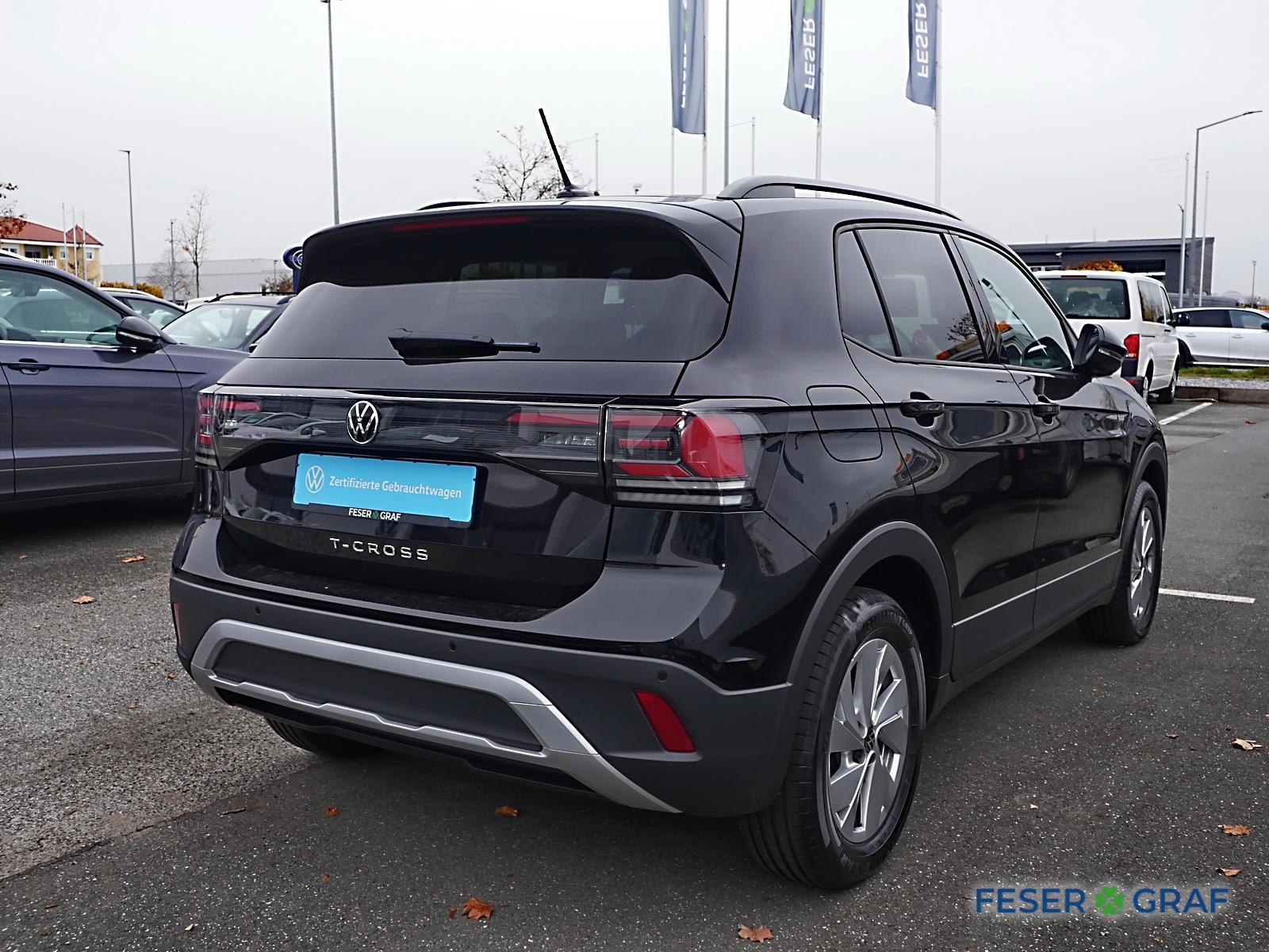 VW T-Cross Life 1.0 TSI AHK SHZ PDC Navi Klimaauto 