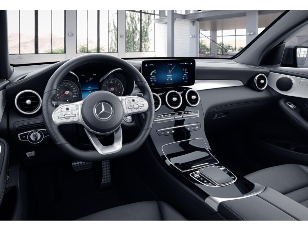 Mercedes-Benz GLC 300 4M Coupé+AMG+LED+KAMERA+SHZ+Trittbretter 