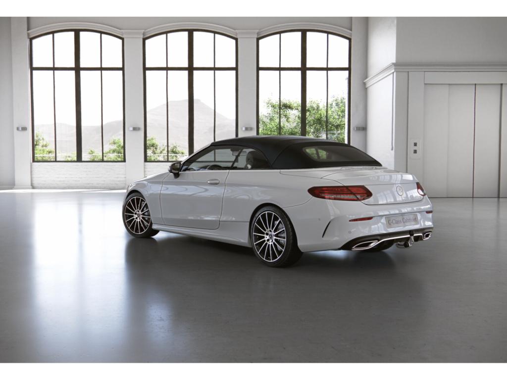 Mercedes-Benz C 180 Cabrio+AMG+AHK+Burmester+LED+SHZ+PDC+NAVI+ 