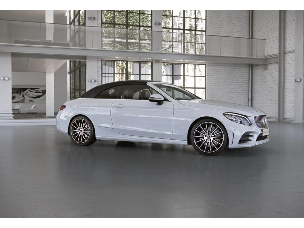 Mercedes-Benz C 180 Cabrio+AMG+AHK+Burmester+LED+SHZ+PDC+NAVI+ 