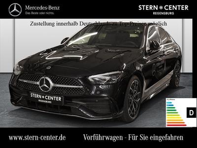 Mercedes-Benz C 220 d+AMG+PANO+360°+AHK+HUD+LED+MEMORY+KEYLESS 