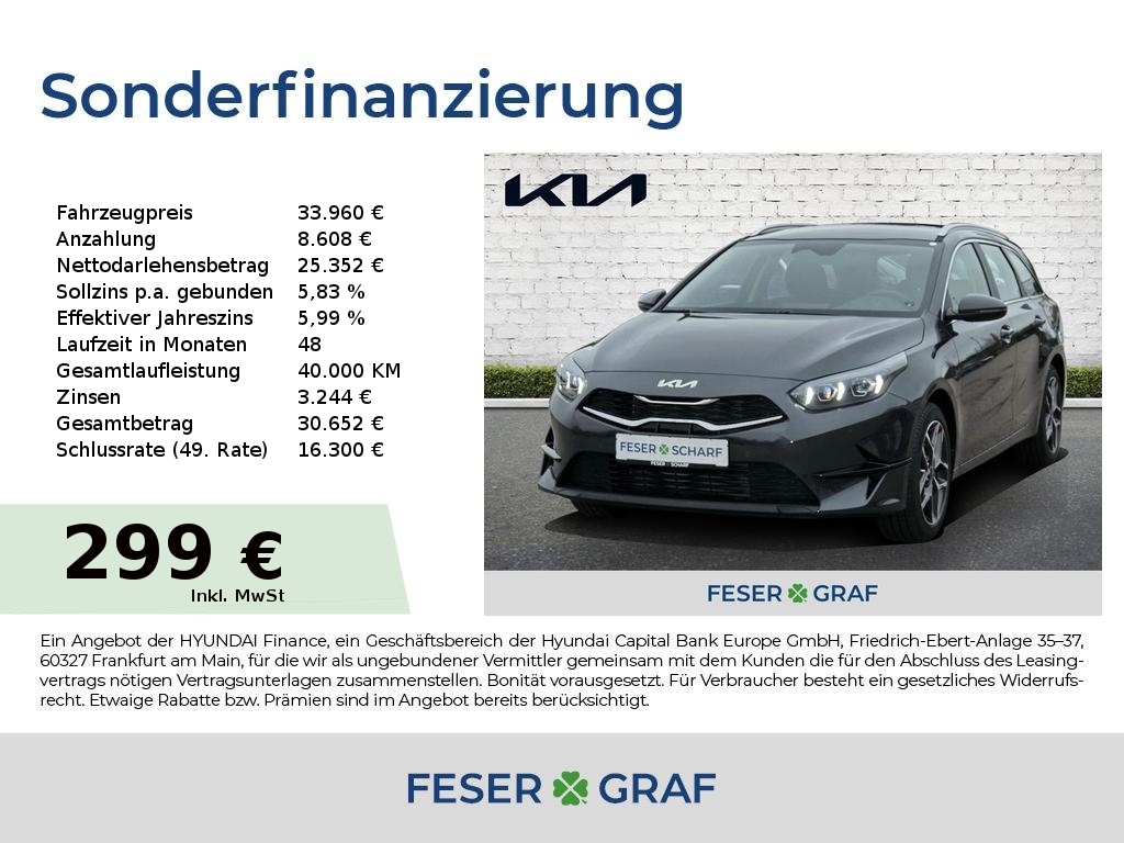 Kia Ceed Sportswagon 1.5T SPIRIT TECHNIK Navi 