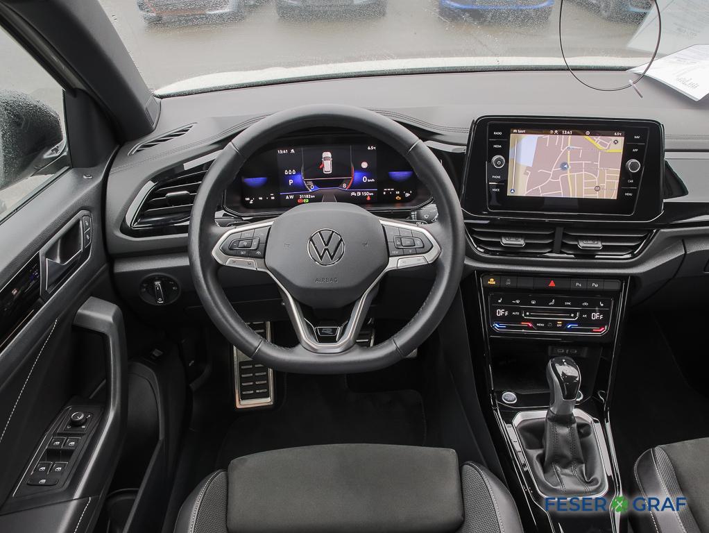 VW T-Roc R-Line BlackStyle 1.5 TSI DSG NAvi AHK Kamera LED 