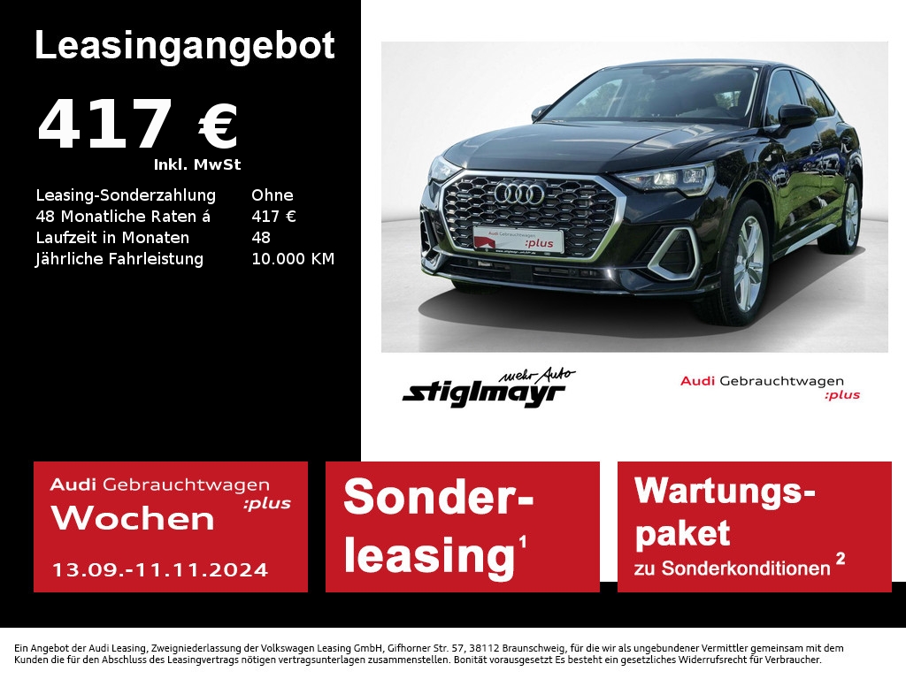 Audi Q3 Sportback S line 40TDI quattro ACC+AHK+KAMERA 