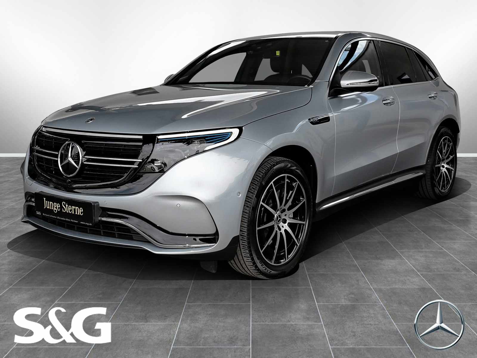 Mercedes-Benz EQC 400 4M AMG 360°+20+Smartph.+Sitzhzg.+M-LED 