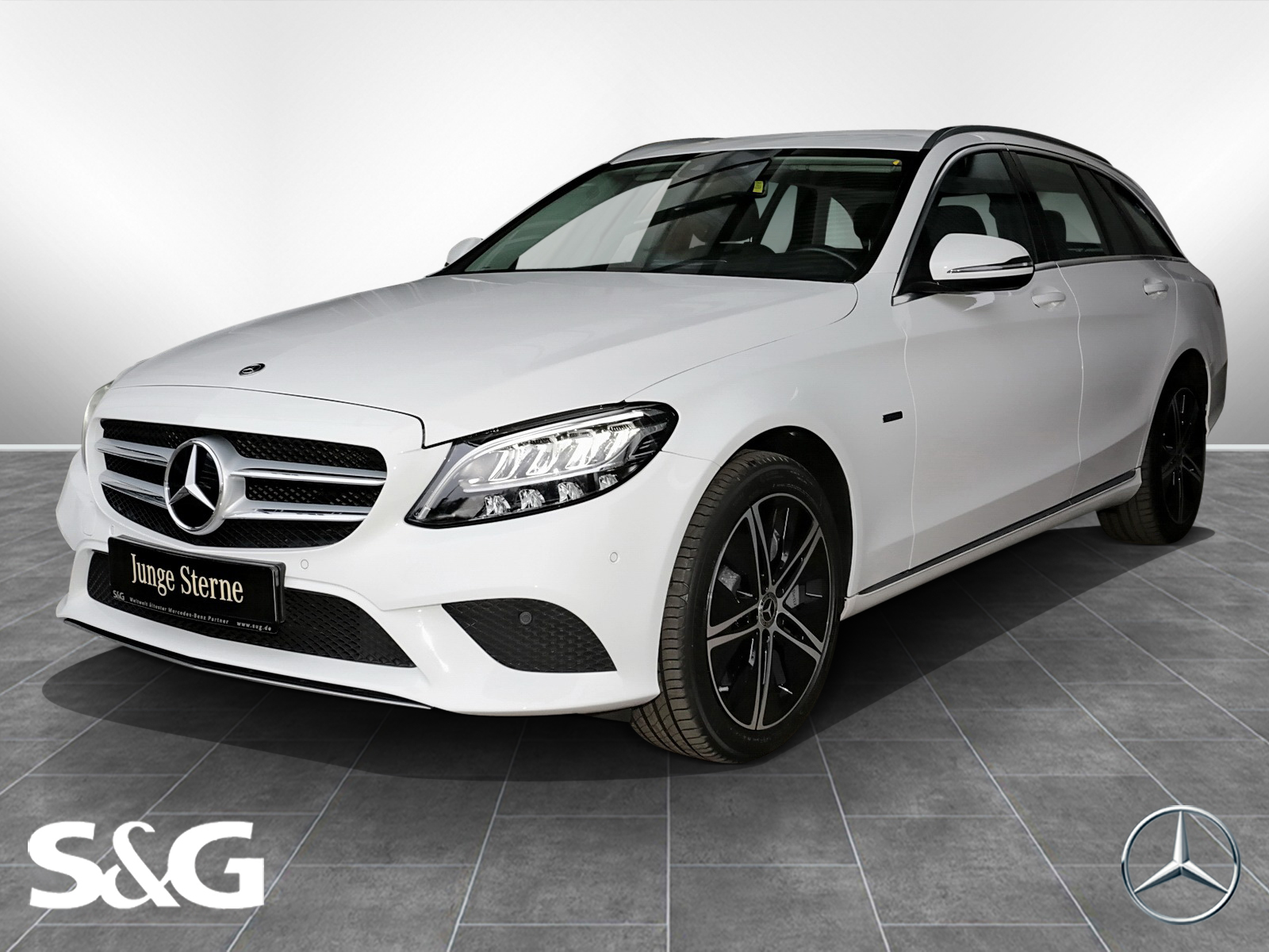 Mercedes-Benz C 300 de T AHK+LED+18 ZOLL+NAVI+TEMPOMAT+DAB+PDC 