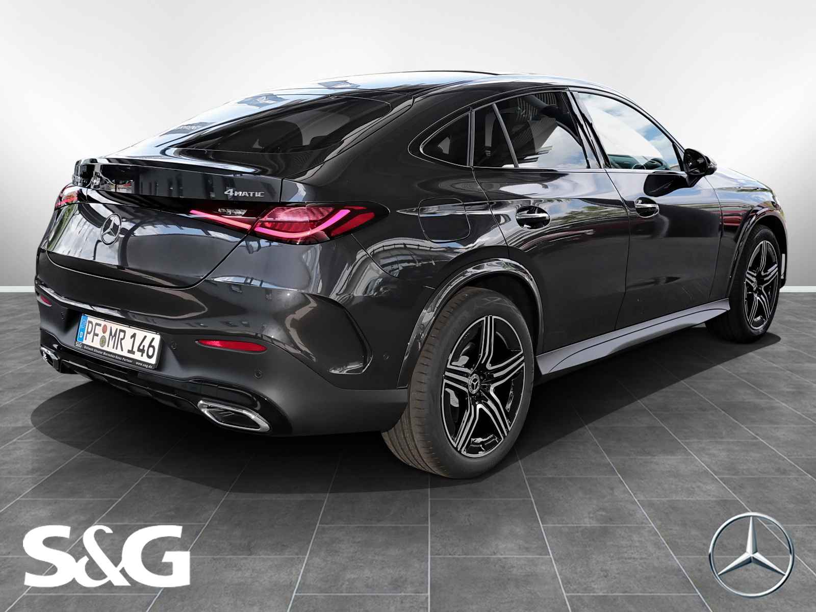 Mercedes-Benz GLC 300 4M Coupé AMG Night+MBUX+360°+DIG-LED+AHK 