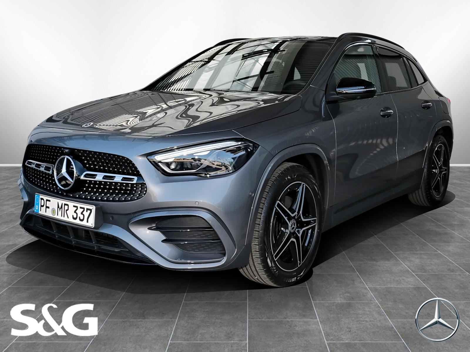 Mercedes-Benz GLA 200 AMG Night+MBUX+360°+M-LED+Pano+AHK+Totwi 