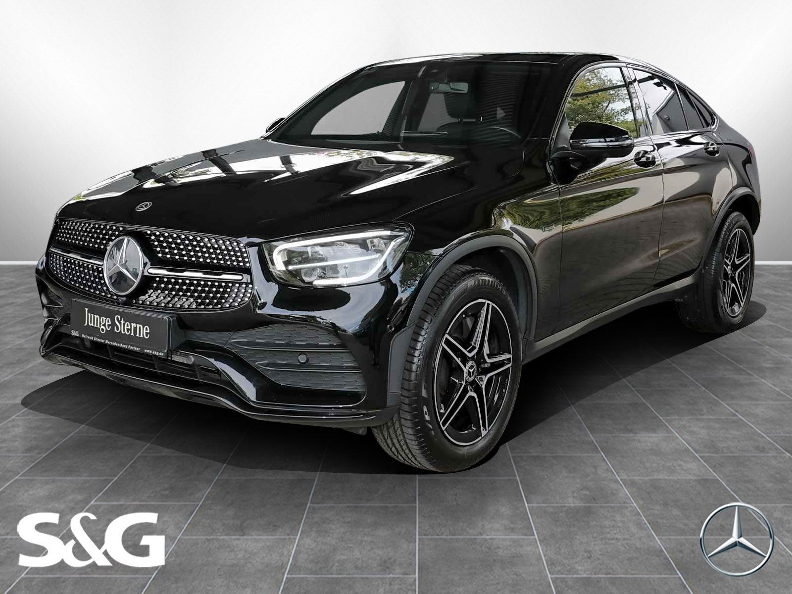 Mercedes-Benz GLC 300 e 4M Coupé AMG MBUX+360°+Night+LED+19 