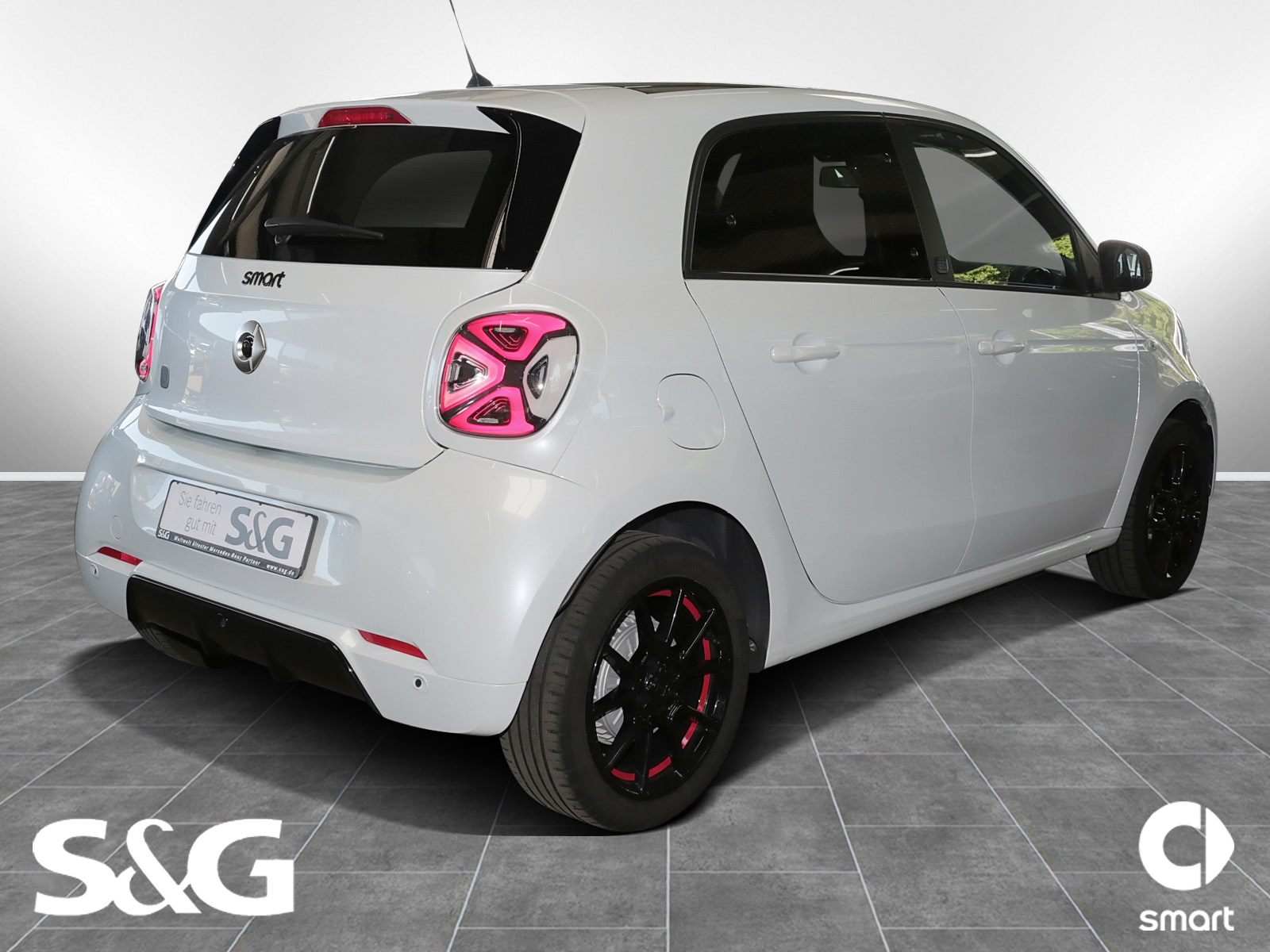 Smart ForFour EQ Exclusive+Plus+Pano+Sidebag+Winterpkt 