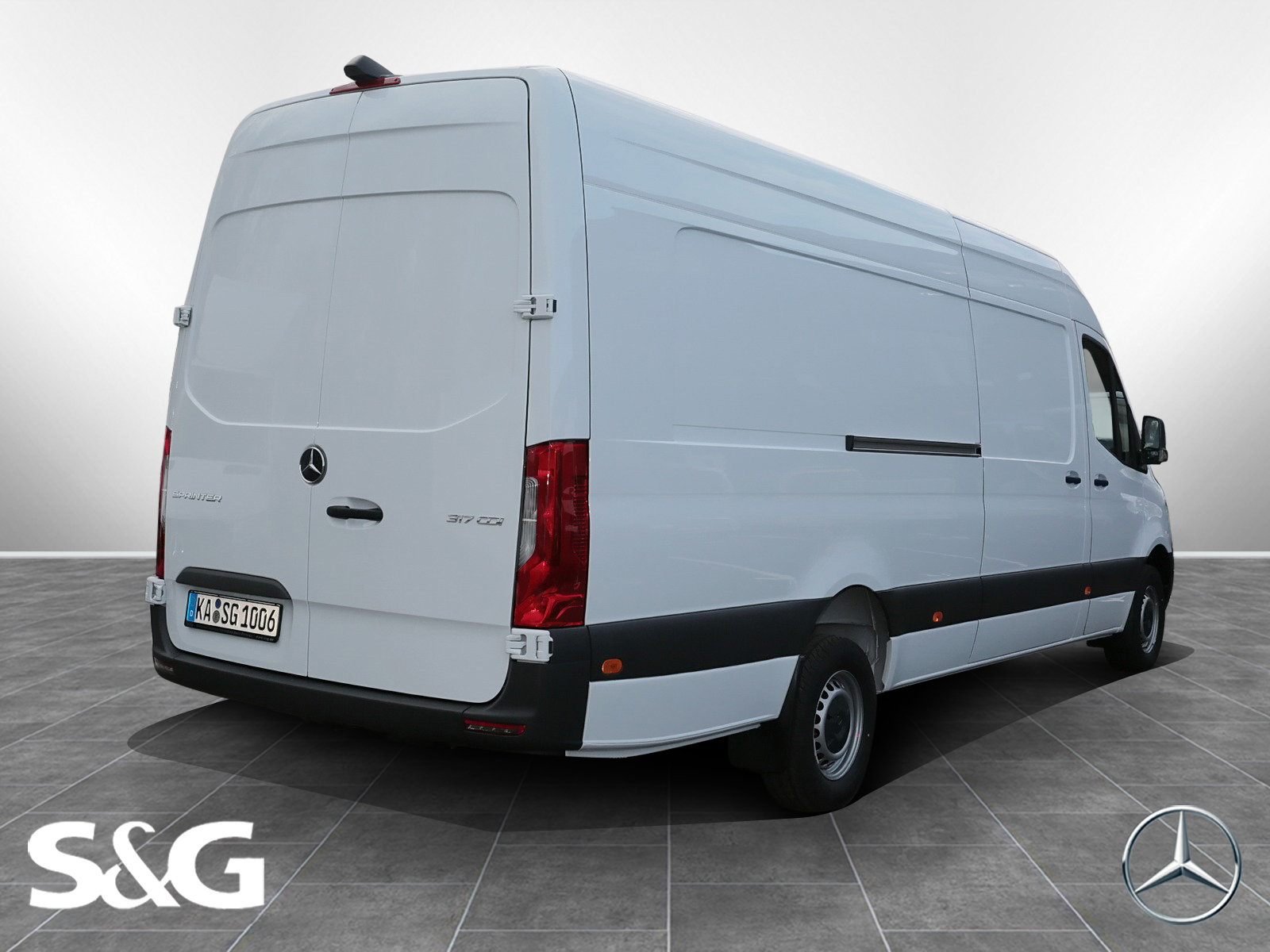 Mercedes-Benz Sprinter 317 KA 4x2 MBUX+RüKam+Beifahrer-2sitzer 