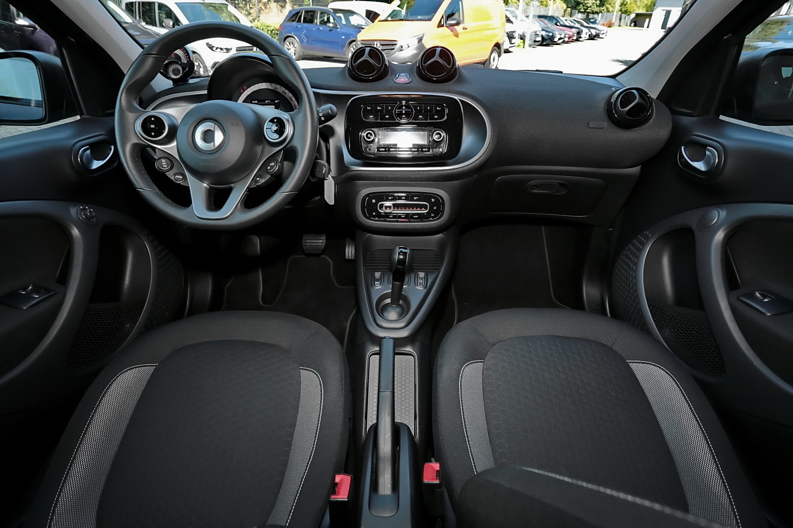 Smart ForFour EQ 15+Sidebags+Cool & Audio-Paket 