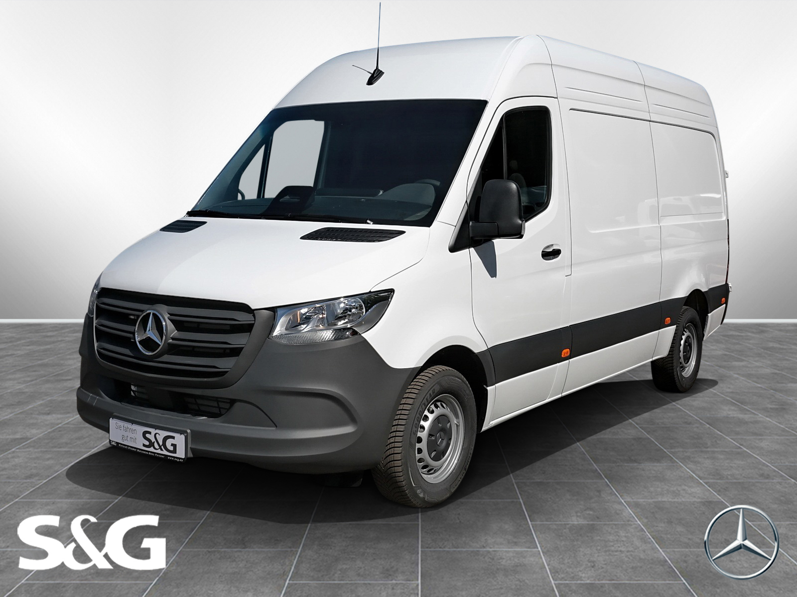 Mercedes-Benz Sprinter 315 CDI 3,5t MBUX+RüKam+Hochdach+AHK+ 