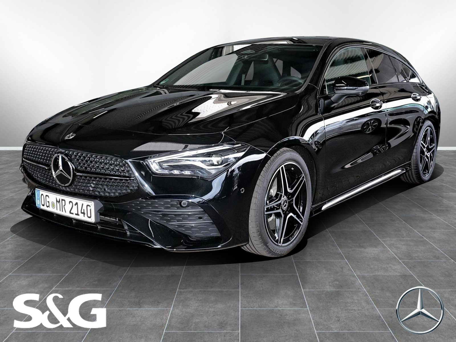 Mercedes-Benz CLA 200 Shooting Brake AMG Night+Distr+360°+Pano 