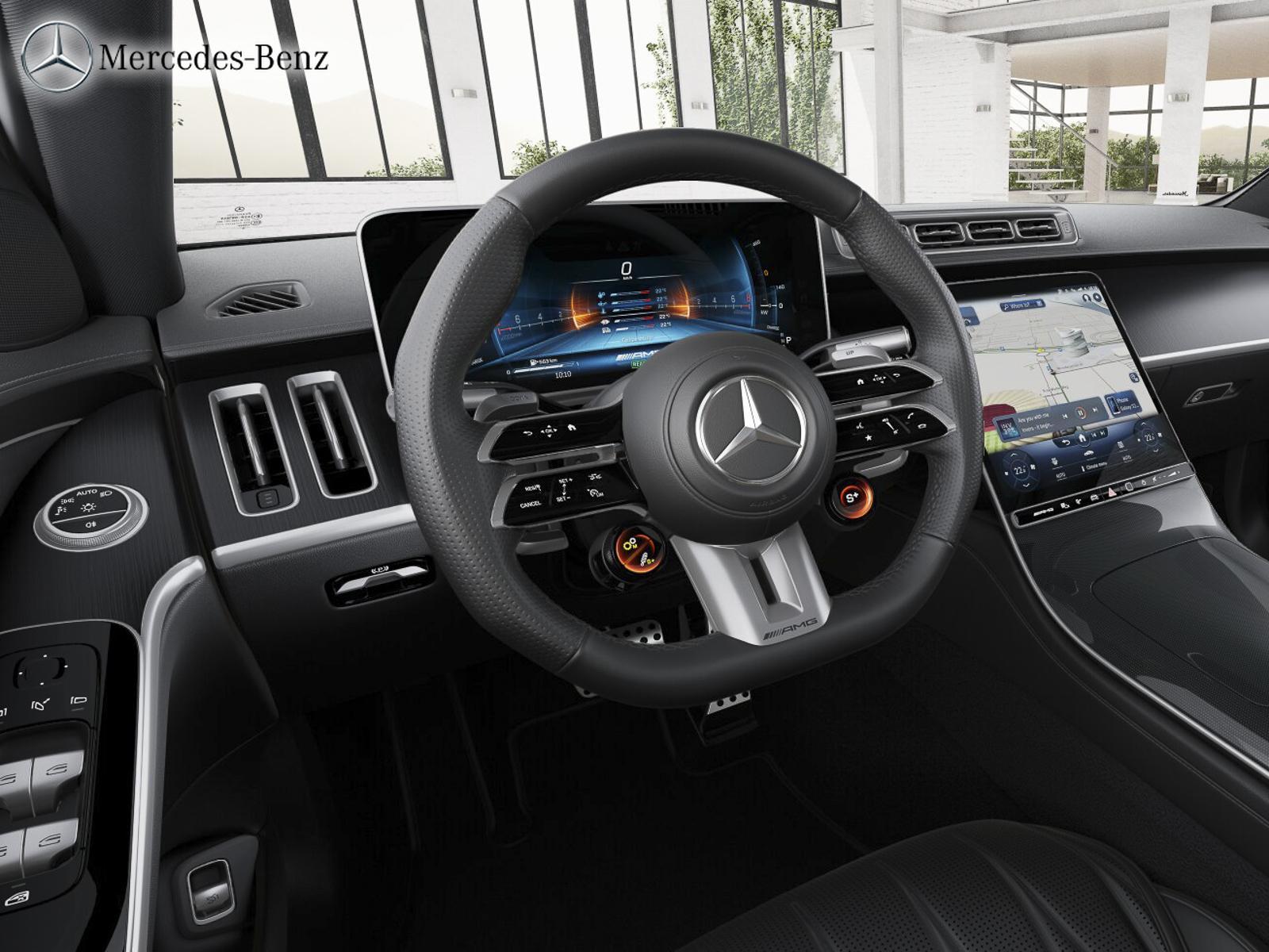 Mercedes-Benz S 63 AMG E PERFORMANCE Night+MBUX+360°+Pano+HUD 