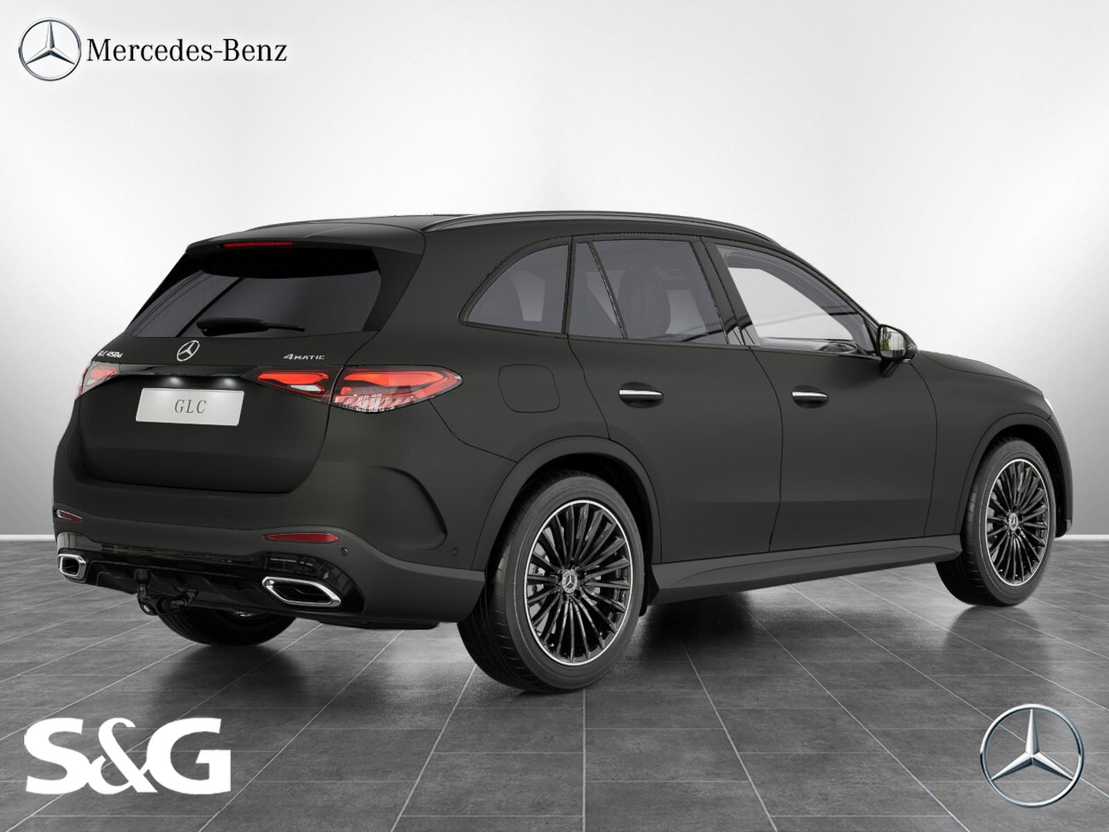 Mercedes-Benz GLC 450 d 4M AMG Mattlack+MBUX+360°+DI-LED+Pano 