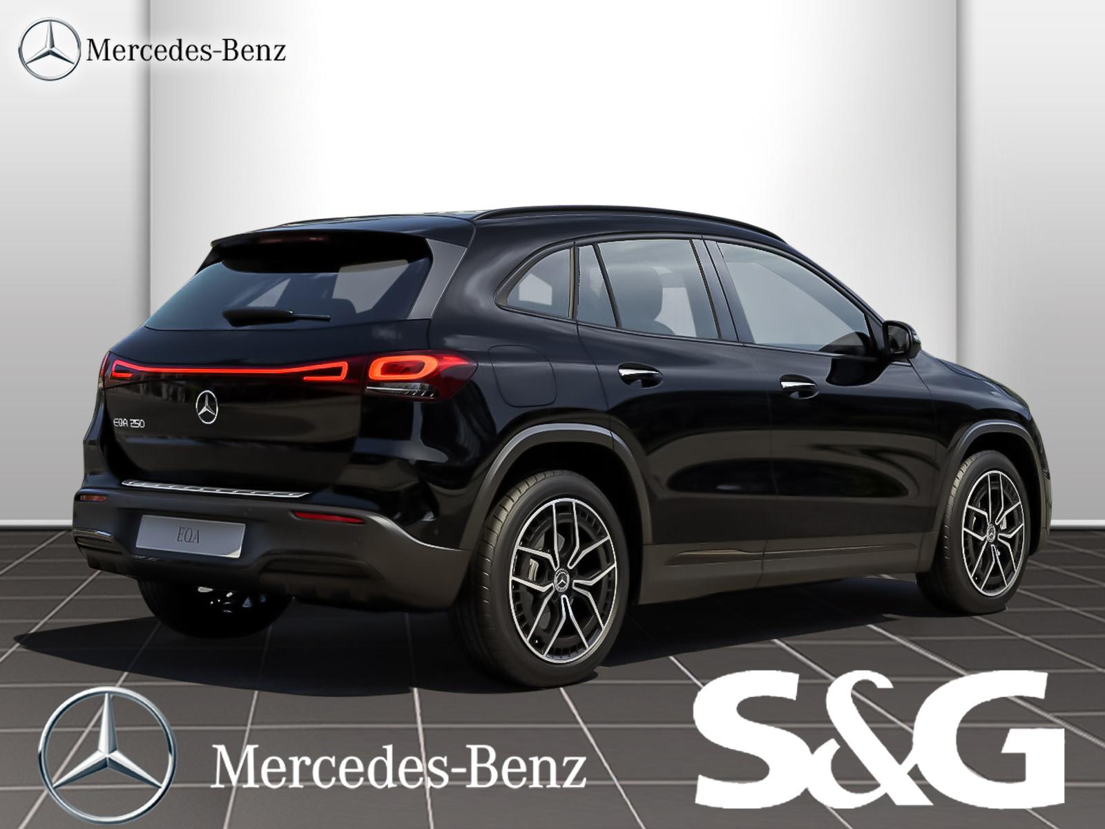 Mercedes-Benz EQA 250 AMG Night+MBUX+360°+LED+Keyless+Sitzheiz 