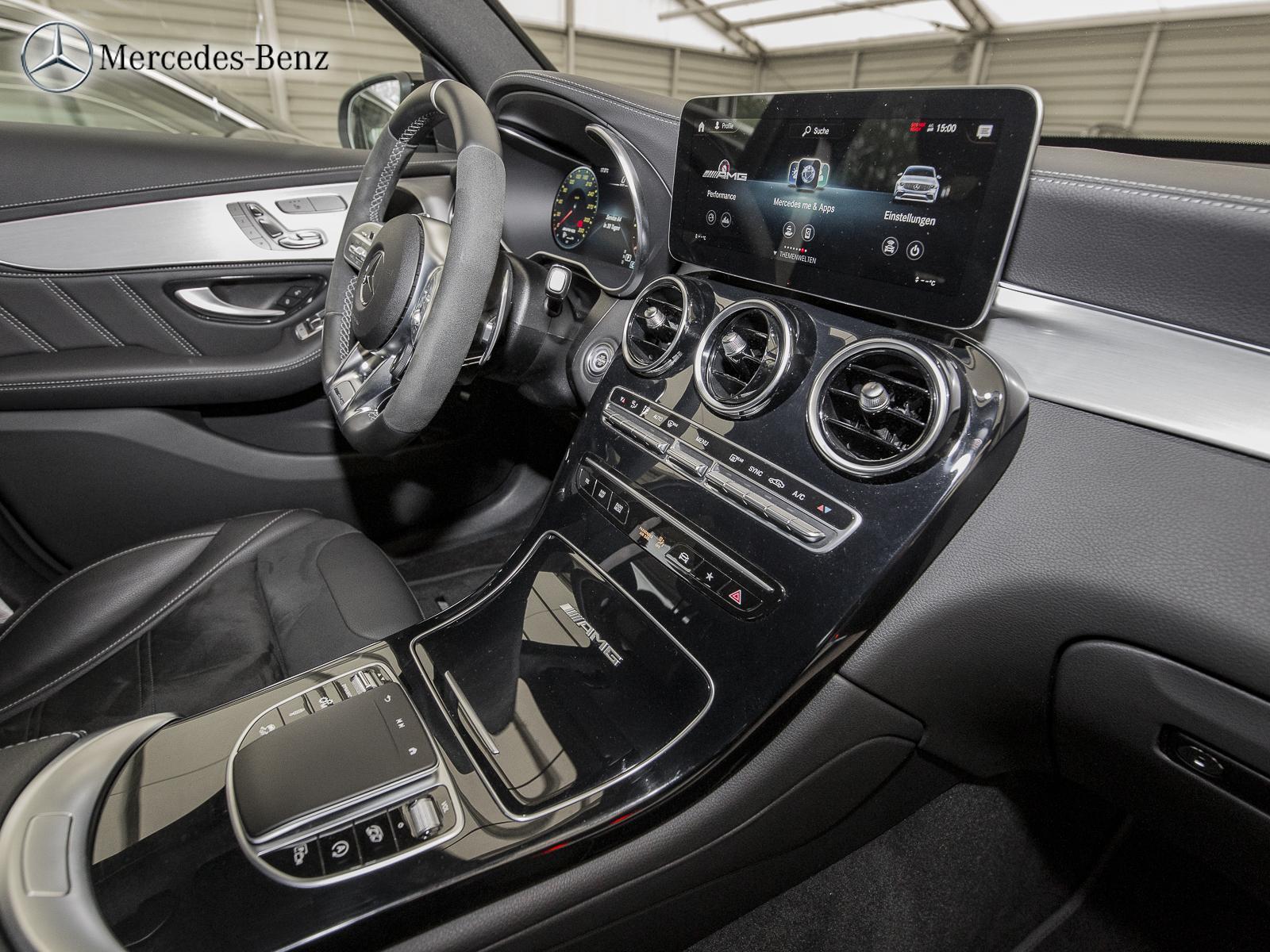 Mercedes-Benz GLC 63 AMG S 4M+ Night+MBUX+RüKam+LED+PerfAbgas 