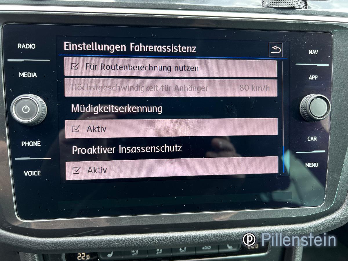 VW Tiguan TDI DSG HIGHLINE AHK+AREA+ACTIV+APP+18