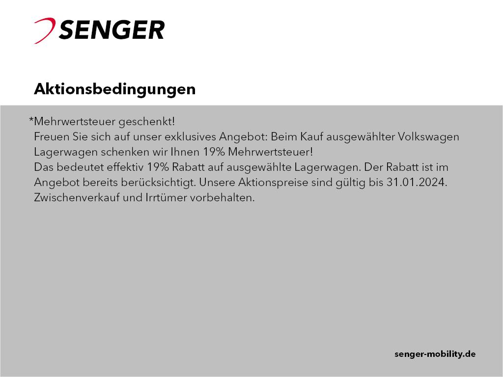 VW Polo MOVE 1,0 Sitzheizung Lifertermin 07/2024 